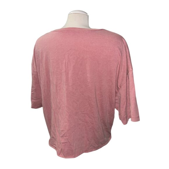 No Boundaries Pink Butterfly & Sun Graphic Cropped T-Shirt Sz XXL Womens - Picture 8 of 10